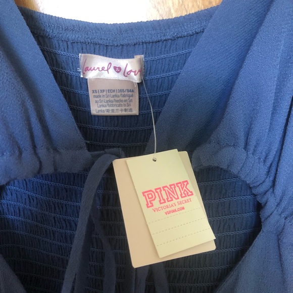 VS PINK LOVE&LAUREL Ties Romper - Picture 6 of 8